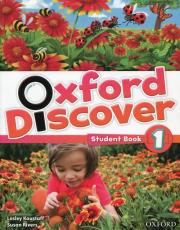 Oxford Discover 1 Student's Book. Autor: Lesley Koustaff, Susan Rivers. Dadada.pl Okładka książki Oxford Discover 1 Student's Book