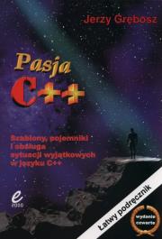 Pasja C++. Autor: Grębosz Jerzy. Dadada.pl Okładka książki Pasja C++