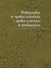 Opakowanie Pedagogika w społeczeństwie społeczeństwo w pedagogice
