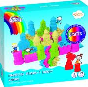 Opakowanie Piasek magiczny kolorowy 600g+100g Zamek FIORELLO