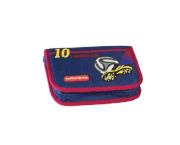 Opakowanie Piórnik jednoklapkowy  bez wyposażenia Football niebieski