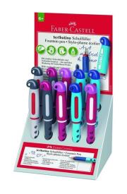 Opakowanie Pióro wieczne Scribolino Display 10 sztuk mix kolorów dla pr