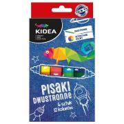 Opakowanie Pisaki dwustronne 6 szt DERFORM