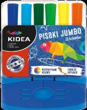 Opakowanie Pisaki jumbo 12 kolorów DERFORM