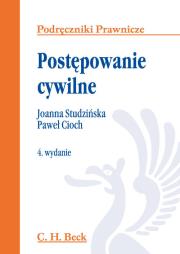 Okładka książki Postępowanie cywilne