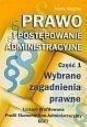 Okładka książki Prawo i postępowanie administracyjne cz 1 REA