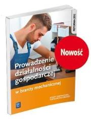 Okładka książki Prowadzenie dział. gospodar. w branży mech. WSiP
