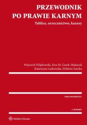Przewodnik po prawie karnym. Autor: Filipkowski Wojciech, Guzik-Makaruk Ewa M., Laskowska Katarzyna, Zatyka Elżbieta. Dadada.pl Okładka książki Przewodnik po prawie karnym