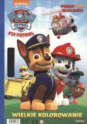 Okładka książki Psi Patrol. Wielkie kolorowanie