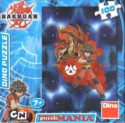 Opakowanie Puzzle 100 Bakugan Dan and Drago DINO