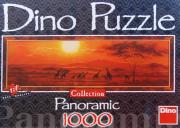 Opakowanie Puzzle 1000 Panoramic Żyrafy DINO