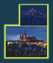 Opakowanie Puzzle 1000 Praga Wieczorem Neon DINO