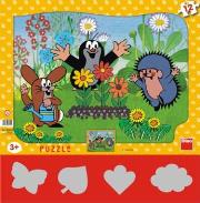Opakowanie Puzzle 12 Krecik ogrodnik DINO
