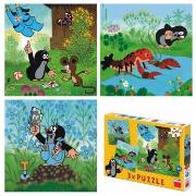 Puzzle 3x55 Krecik i jego spodnie DINO. Wydawca: Dino Toys. Dadada.pl Opakowanie Puzzle 3x55 Krecik i jego spodnie DINO