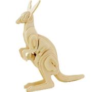 Opakowanie Puzzle drewniane 3D Kangur