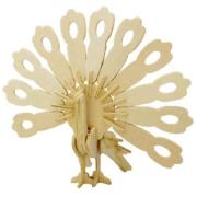 Opakowanie Puzzle drewniane 3D Paw