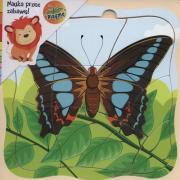 Opakowanie Puzzle drewniane Motyl
