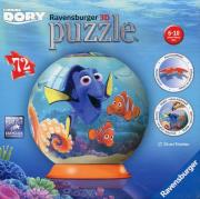 Opakowanie Puzzle kuliste 72 el. - Finding Dory
