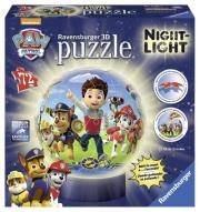 Opakowanie Puzzle kuliste 72 el. - Psi Patrol lampka