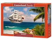Puzzle Sailing In The Tropics 1000. Wydawca: Castorland. Dadada.pl Opakowanie Puzzle Sailing In The Tropics 1000