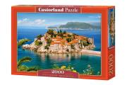 Opakowanie Puzzle  Sveti Stefan,Montenegro 2000