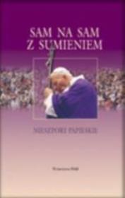 Sam na sam z sumieniem. Nieszpory papieskie. Autor: ks. Tadeusz Ryłko. Dadada.pl Okładka książki Sam na sam z sumieniem. Nieszpory papieskie