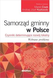 Okładka książki Samorząd gminny w Polsce
