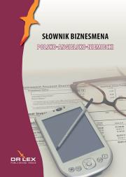 Słownik biznesmena polsko-angielsko-niemiecki. Autor: Piotr Kapusta. Dadada.pl Okładka książki Słownik biznesmena polsko-angielsko-niemiecki