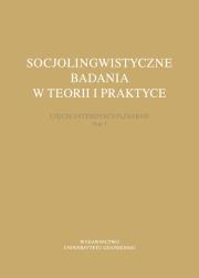 Opakowanie Socjolingwistyczne badania w teorii i praktyce