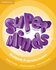 Super Minds 5 Workbook with Online Resources. Autor: Puchta Herbert, Gerngross Günter, Lewis-Jones Peter. Dadada.pl Okładka książki Super Minds 5 Workbook with Online Resources