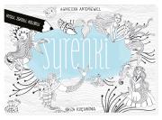 Syrenki Rysuj zgaduj koloruj. Autor: Antoniewicz Agnieszka. Dadada.pl Okładka książki Syrenki Rysuj zgaduj koloruj