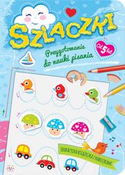 Szlaczki. Przygotowanie do nauki pisania. Autor: Opracowanie zbiorowe. Dadada.pl Okładka książki Szlaczki. Przygotowanie do nauki pisania