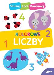 Okładka książki Szukaj, łącz, poznawaj! Kolorowe liczby
