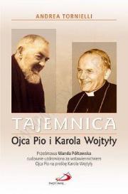 Okładka książki Tajemnica Ojca Pio i Karola Wojtyły