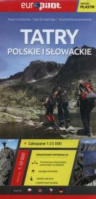 Okładka książki Tatry polskie i słowackie skala 1:50 000 (laminat)