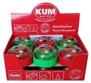 Opakowanie Temperówka KUM Spots z pojemnikiem display 12 sztuk