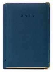 Opakowanie Terminarz 2017 A5 LUX złocony - granatowy