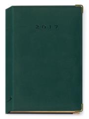 Opakowanie Terminarz 2017 A5 LUX złocony - zielony
