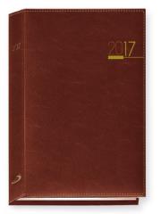 Opakowanie Terminarz 2017 A5 Madrid - brązowy