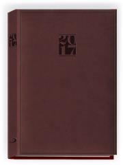 Opakowanie Terminarz 2017 A5 print - czekoladowy