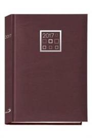 Opakowanie Terminarz 2017 A5 standard - bordowy
