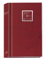 Opakowanie Terminarz 2017 - B6 czerwony