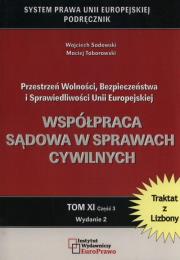 Okładka książki Współpraca sądowa w sprawach cywilnych