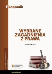 Okładka książki Wybrane zagadnienia z prawa podręcznik EKONOMIK