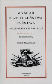 Opakowanie Wymiar bezpieczeństwa państwa w dzisiejszym świecie