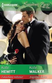Zakochany milioner, Angielska dama. Autor: Kate Hewitt, Kate Walker. Dadada.pl Okładka książki Zakochany milioner, Angielska dama