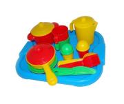 Opakowanie Zestaw naczyń Nastka z tacą na 2 osoby