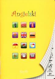 Opakowanie Zeszyt A5 Język angielski w kratkę 32 kartek