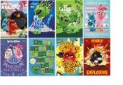 Opakowanie Zeszyt do słówek A6/16K kratka Angry Birds (10szt)