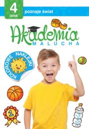 Okładka książki Akademia malucha 4-latek poznaje świat